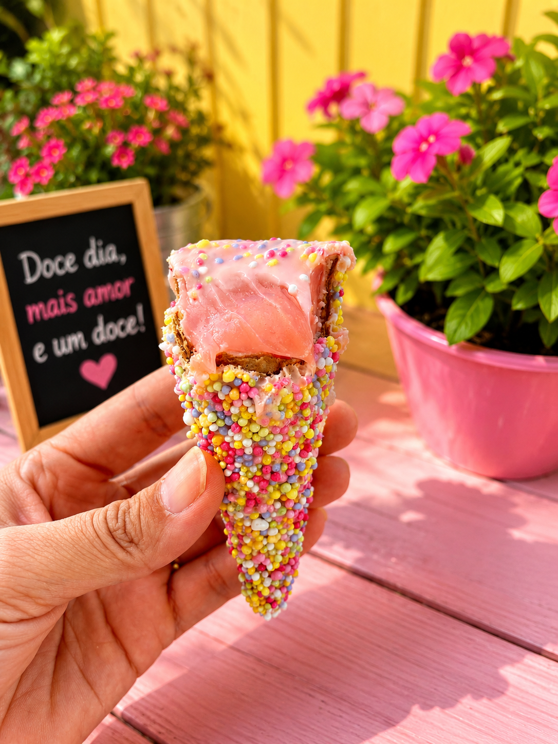 Truffled Waffle Cones