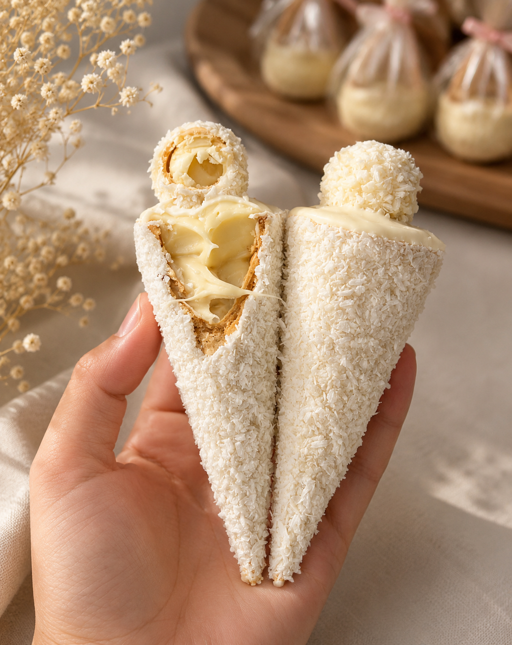 Truffled Waffle Cones