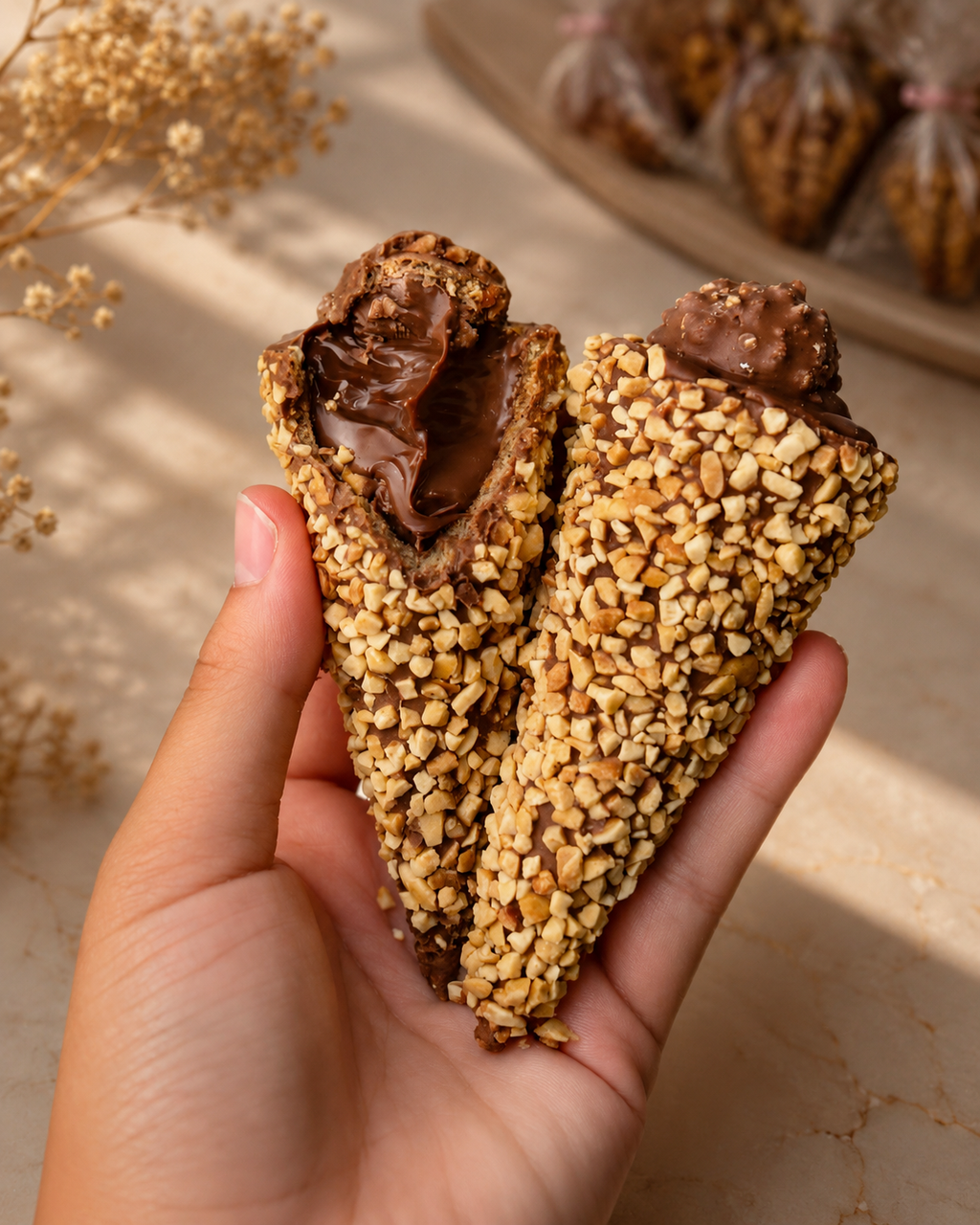 Truffled Waffle Cones