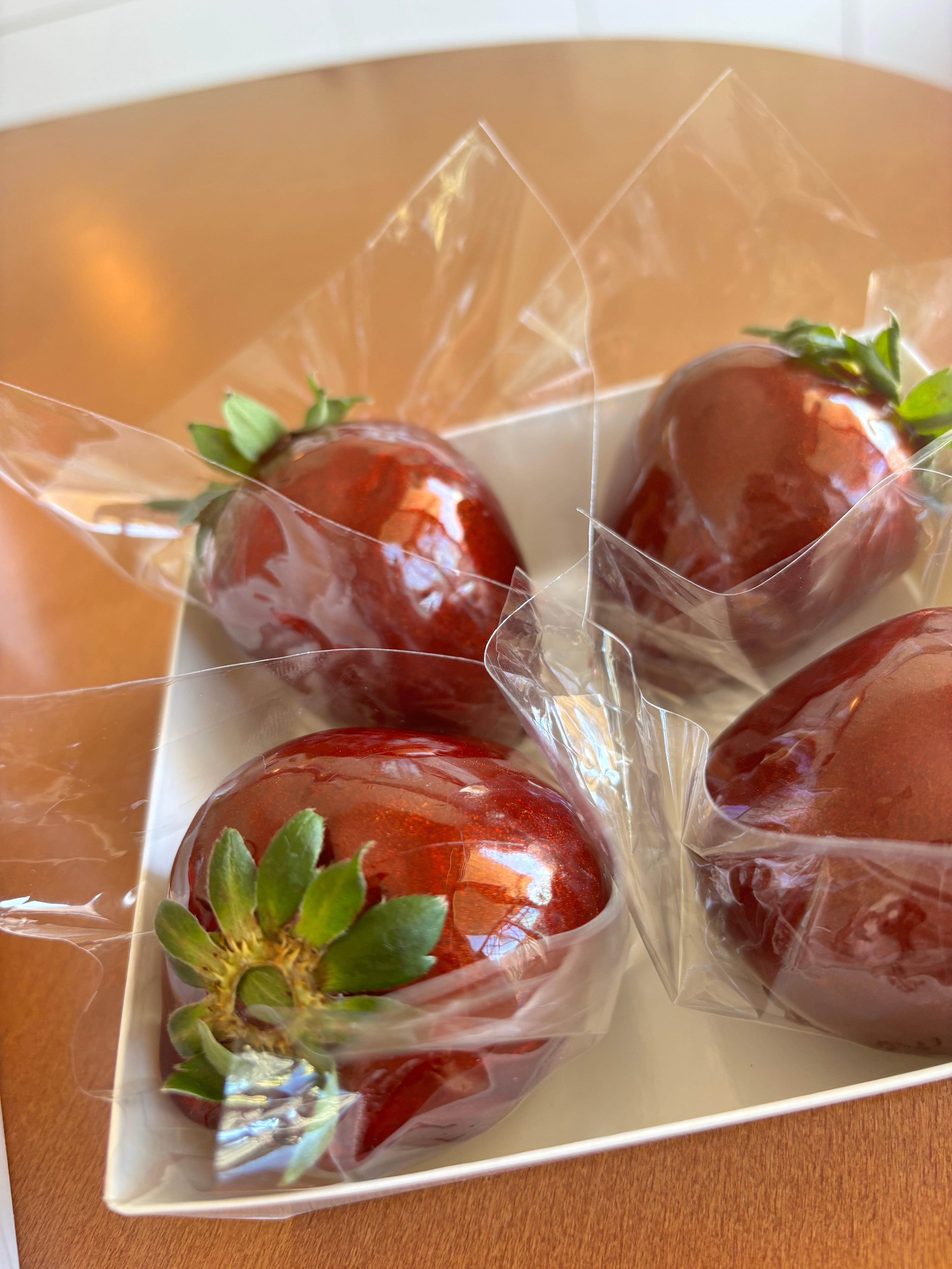 Strawberry Of Love Box of 4