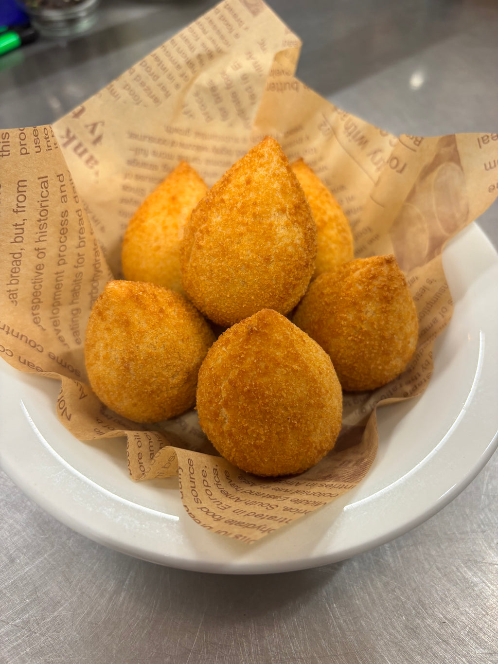 Brazilian Chicken Coxinhas