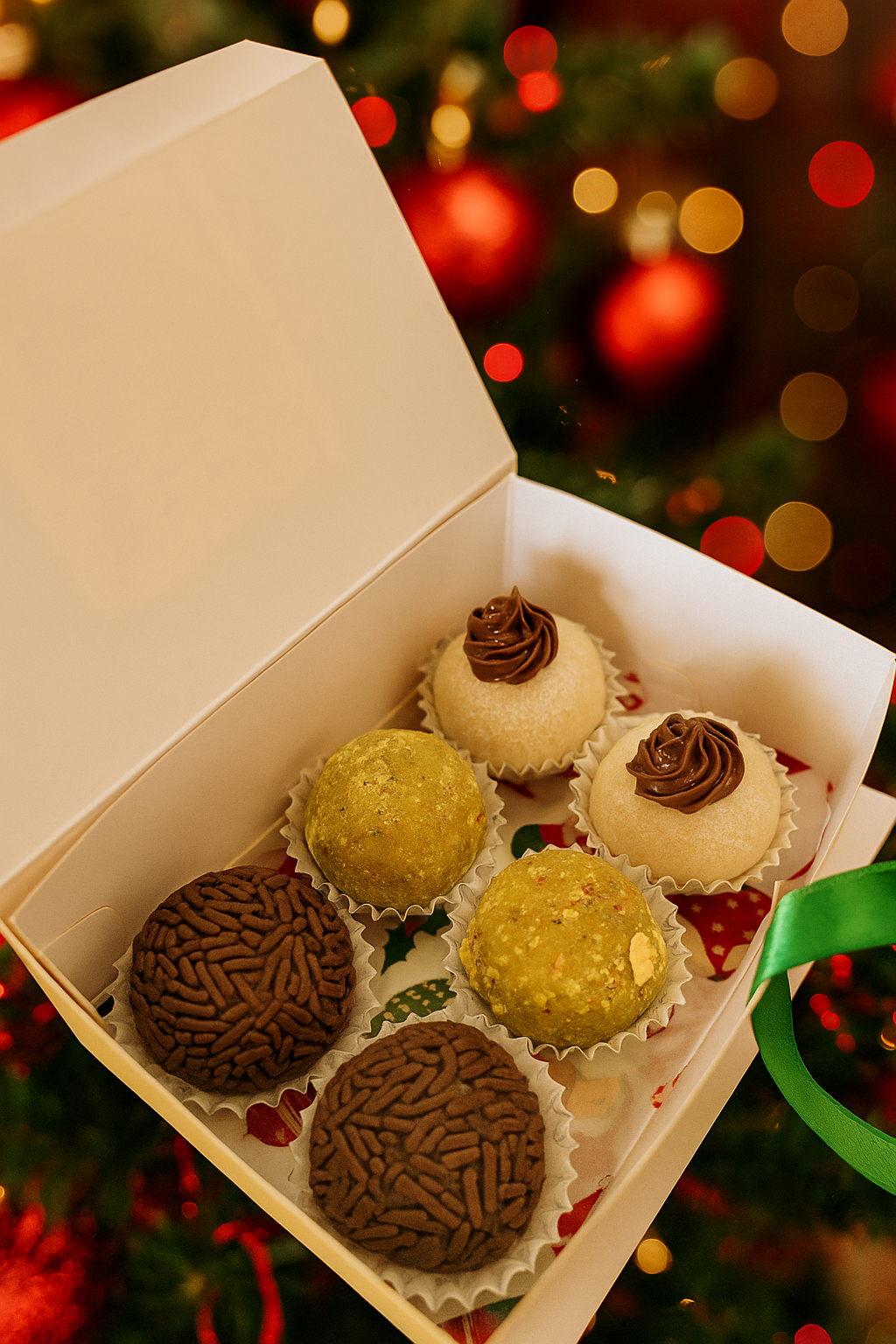 Christmas Brigadeiro Gift Box